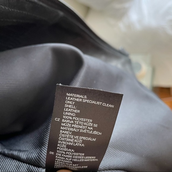 H&M TREND label Leather biker jacket - Picture 11 of 14